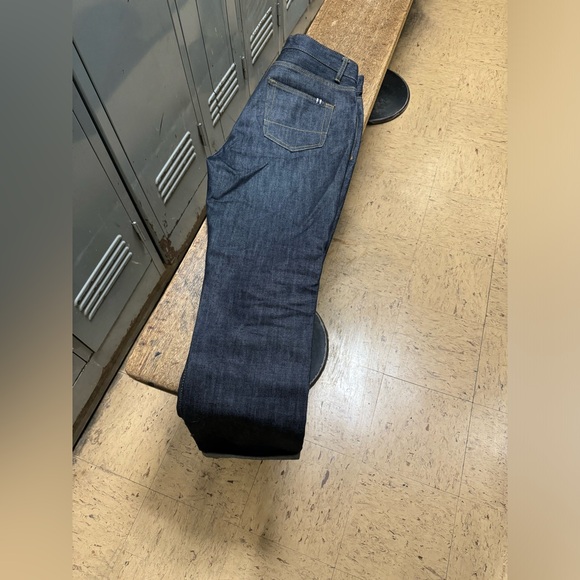 AMERICAN RAG INDIGO SELVEDGE Classic denim jeans 33x30 with cuff - Picture 7 of 11